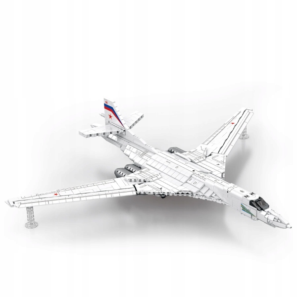 REOBRIX KOCKY RUSKÝ NADZVUKOVÝ BOMBARDÉR TU160 1598 PCS TECHNIKA Druh súprava