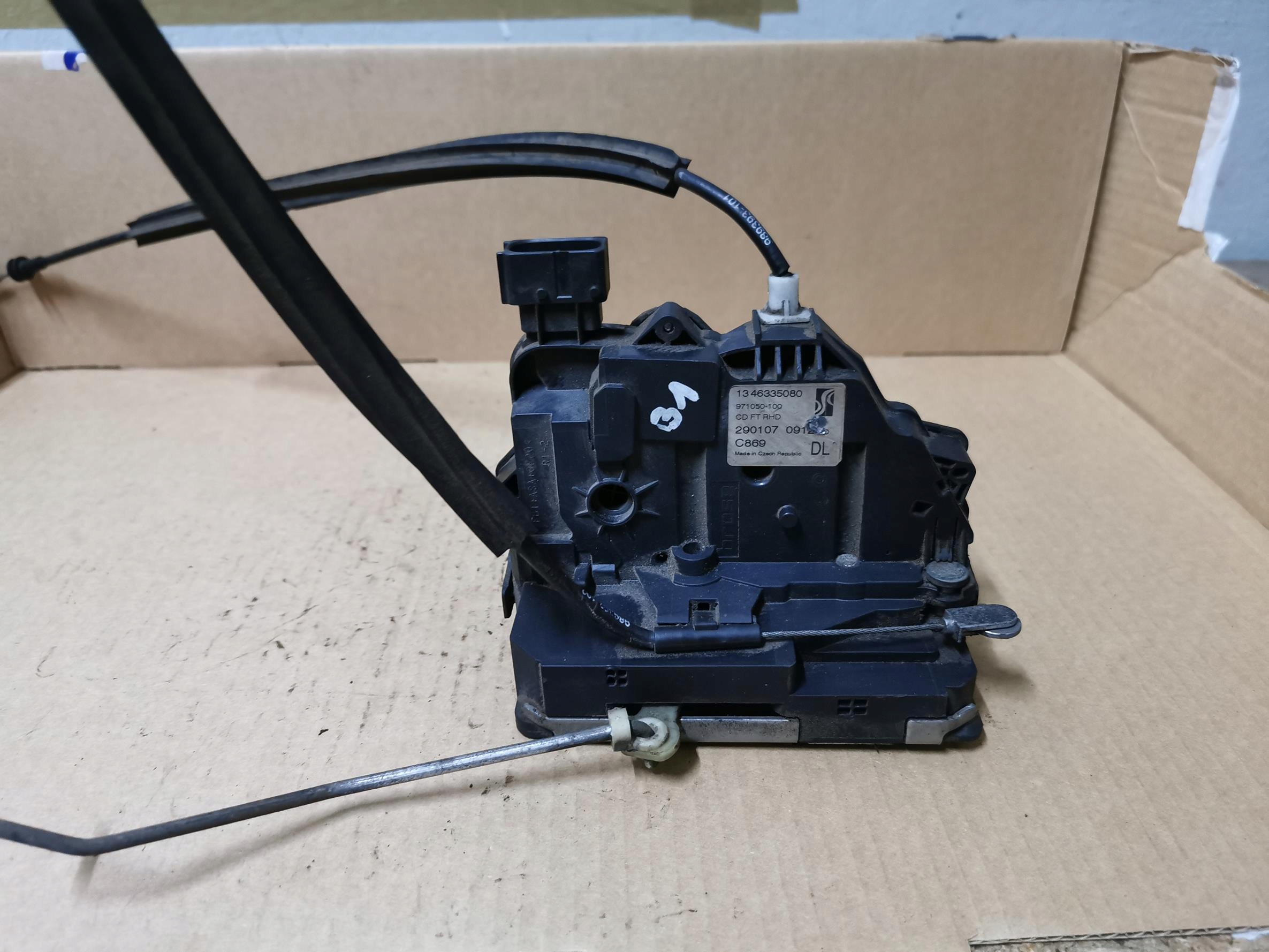 lock door right front FIAT DUCATO III 1346335080