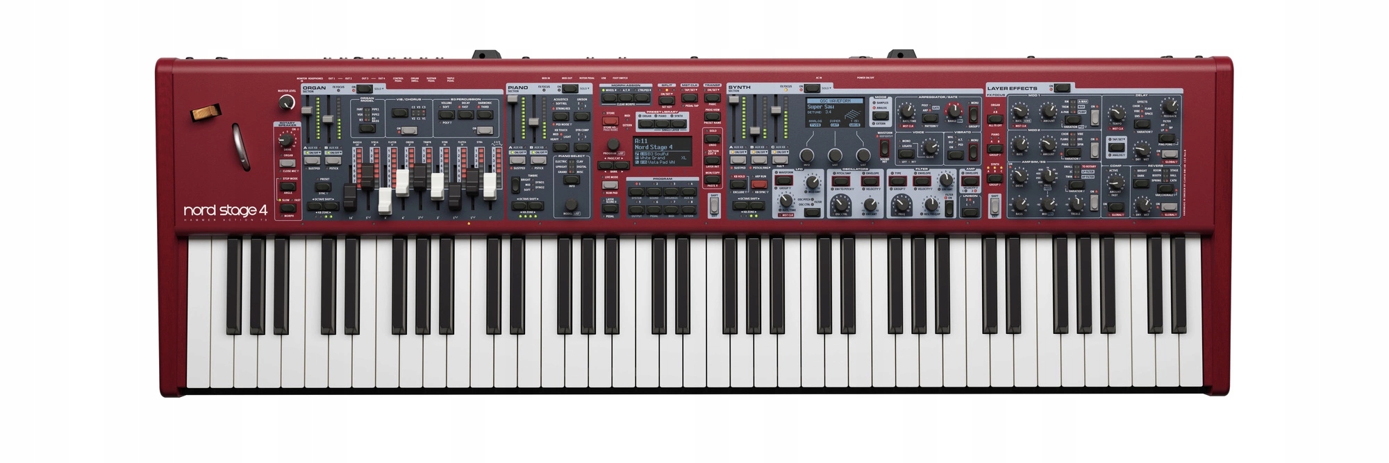 Nord Stage 4 73 – digitální scénické piano
