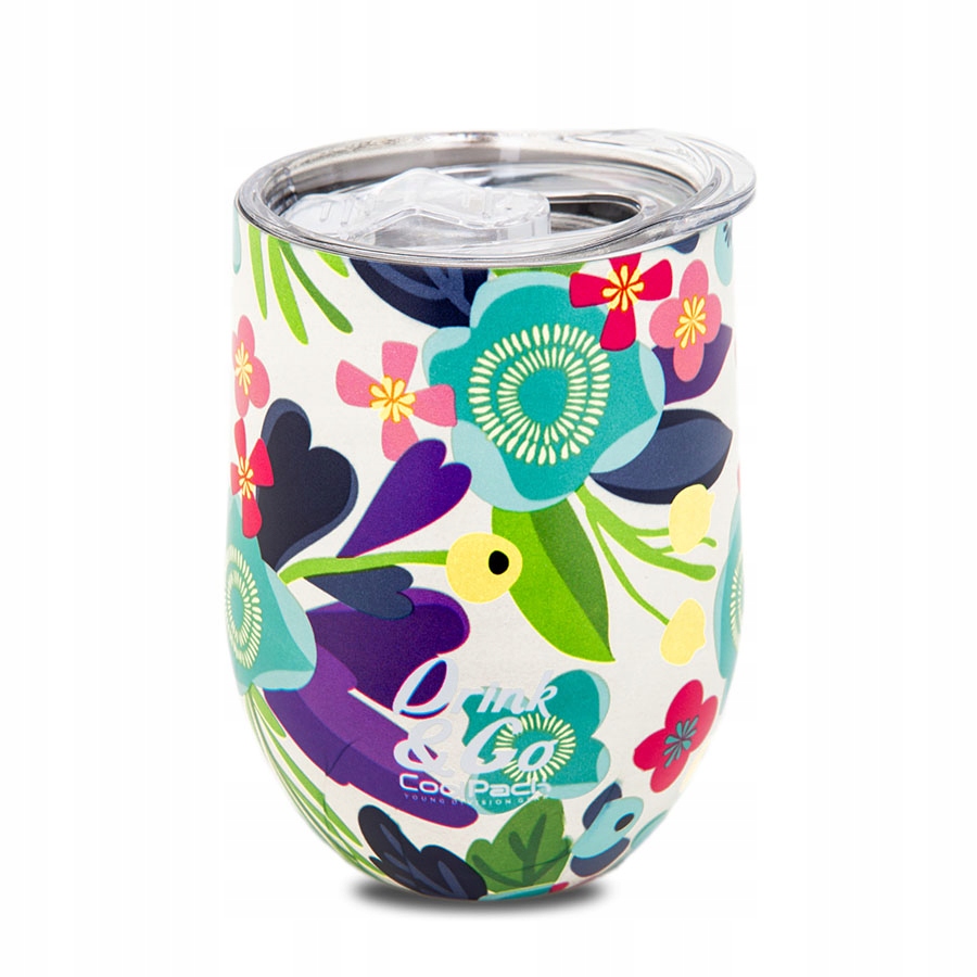Coolpack Kubek Termiczny Kolorowe Kwiaty 350 ML