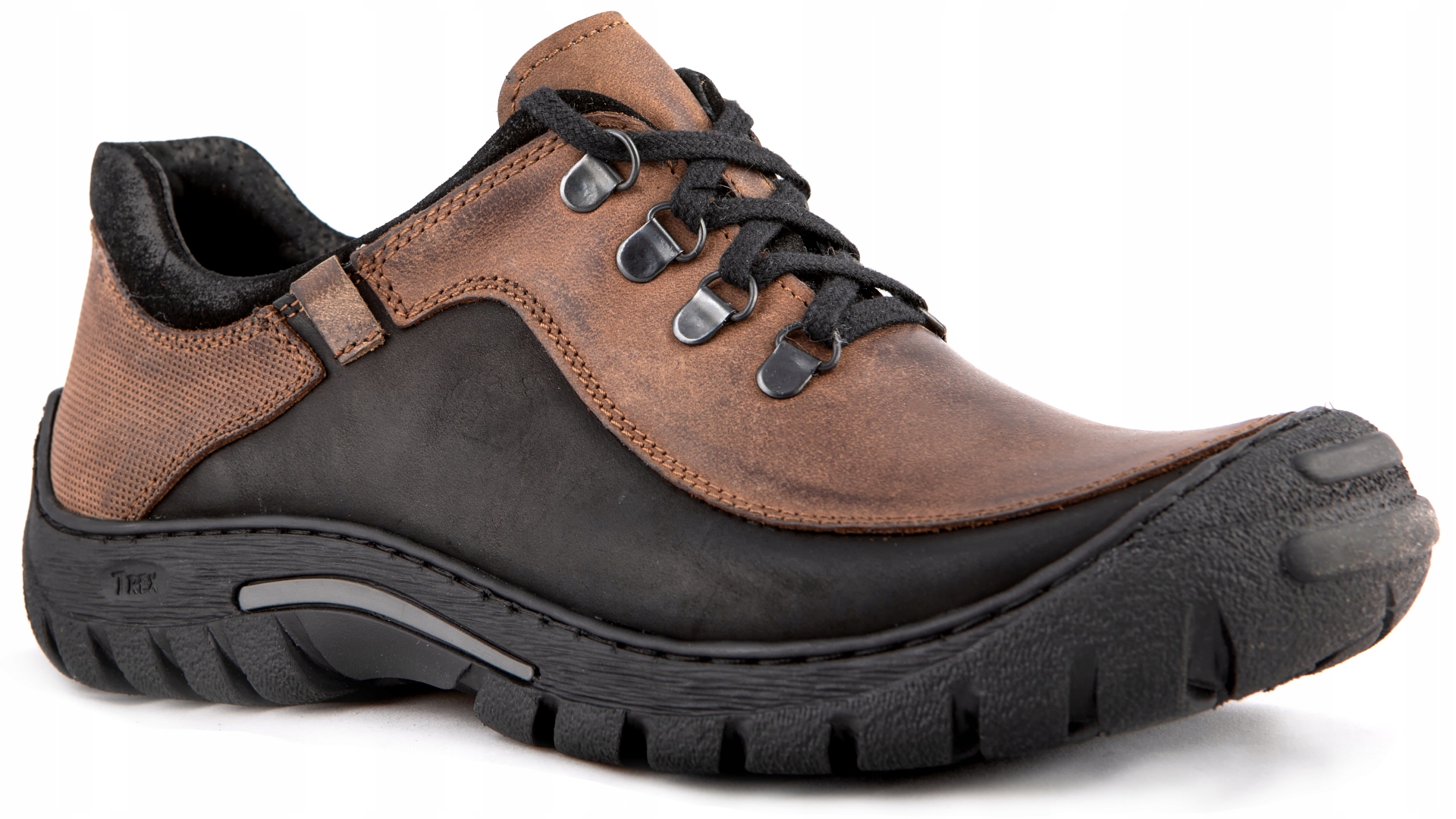

Buty męskie Polskie trekkingowe skórzane szyte 45