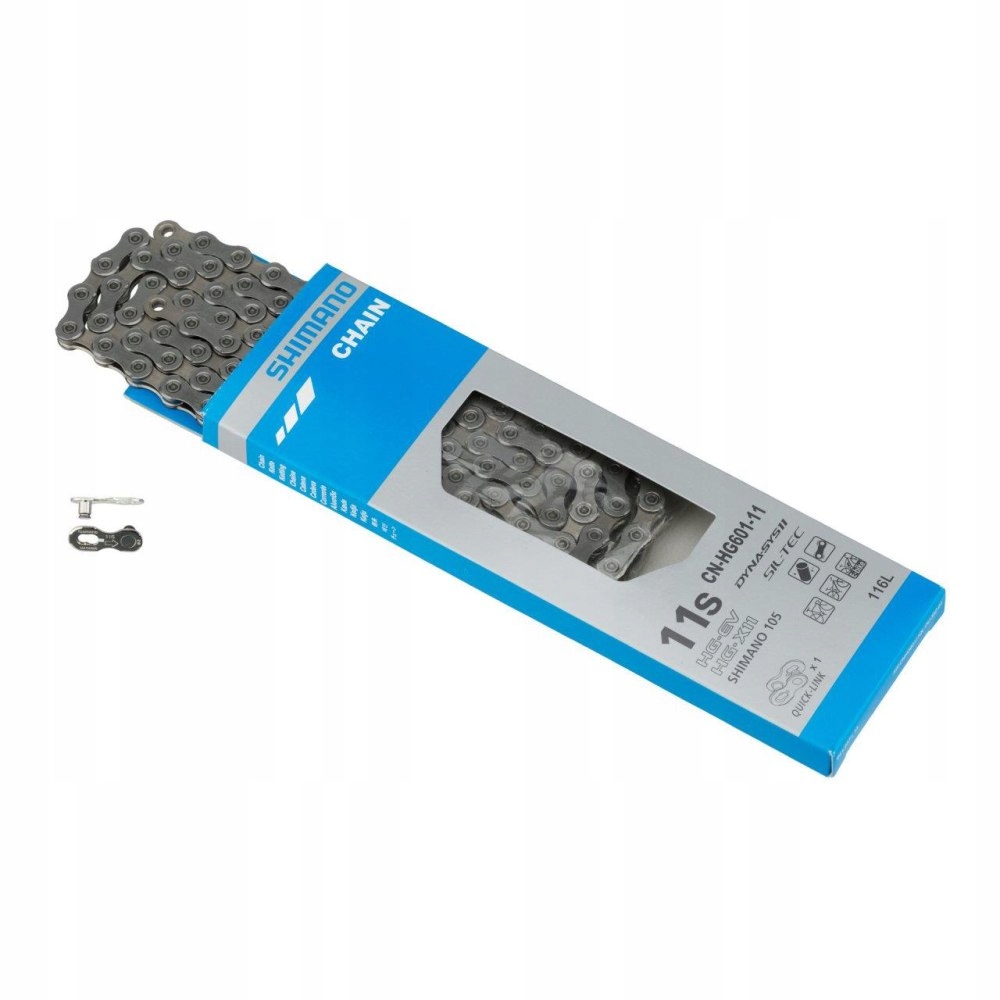 

Łańcuch 11 rz Shimano SLX/105 CN-HG601 116 spinka