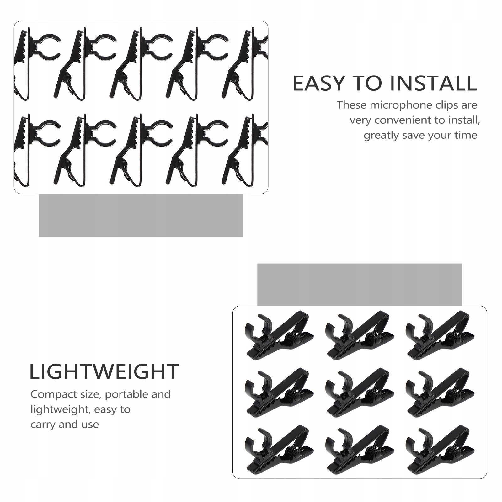 MIKROFONY BEZPRZEWODOWE LAVALIER Marka bez marki