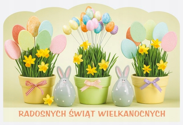 POCZTÓWKA KARTKA WIELKANOC WYCINANA ŚWIĘTA 1 SZT.