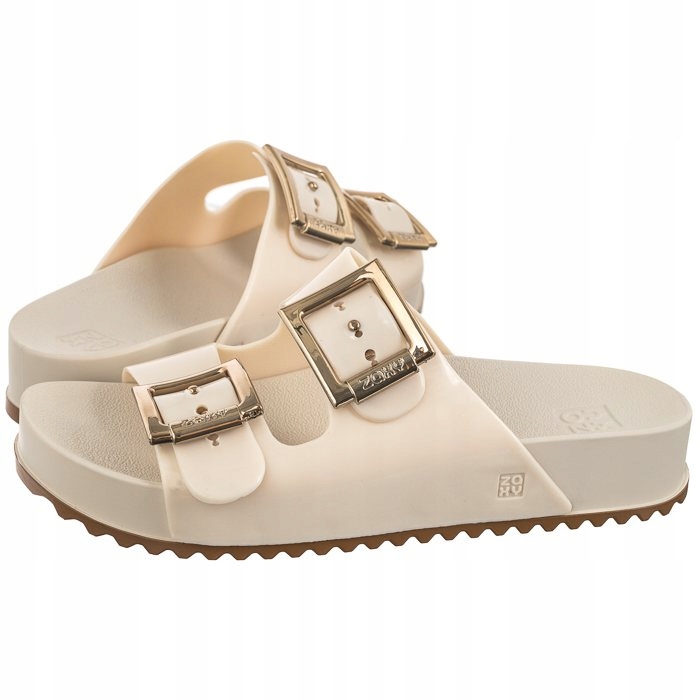 Dámské boty Nazouváky Zaxy Partner III Ad NN285058 Off White Béžová