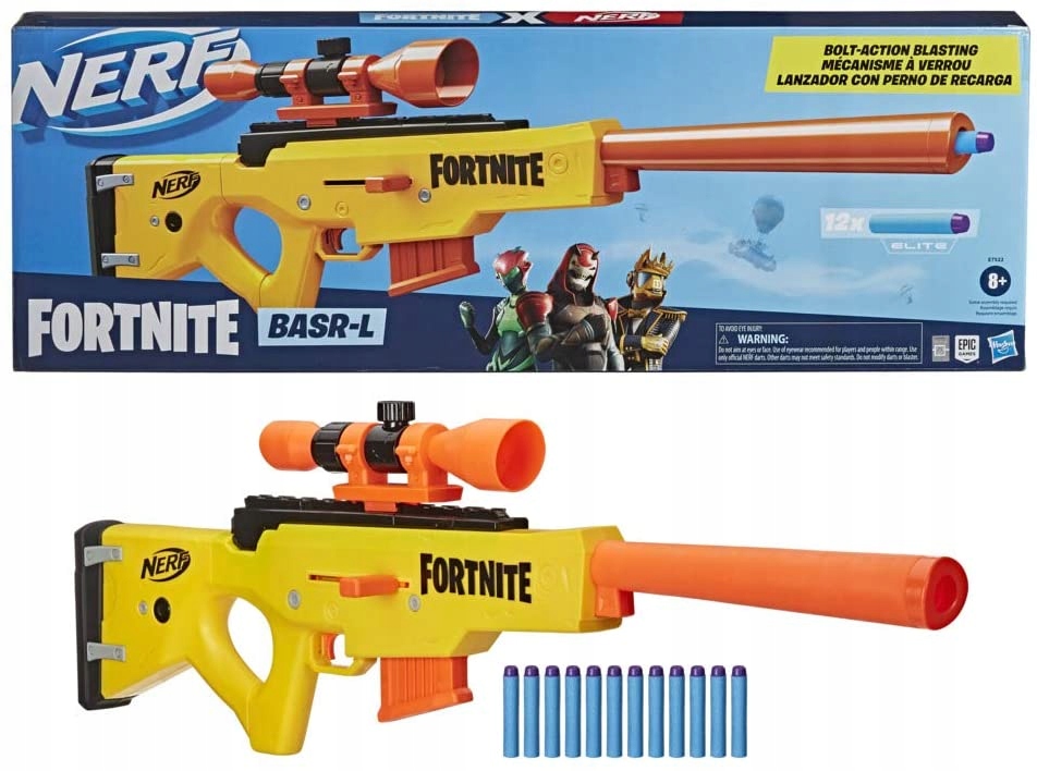 

Hasbro Nerf Fortnite Wyrzutnia Basr L E7522