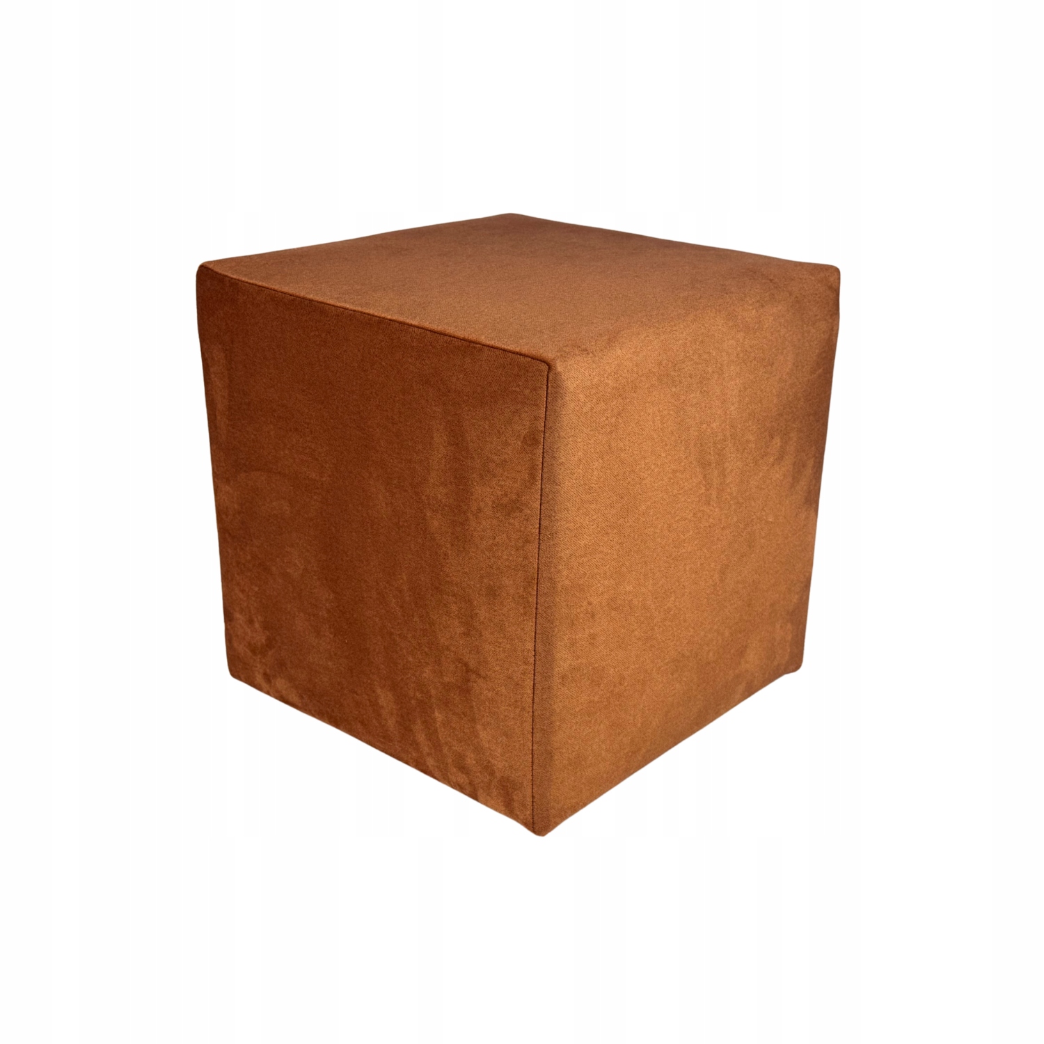 Taburet čtvercová, cihlová, snadno čistitelná, nehořlavá, velurová