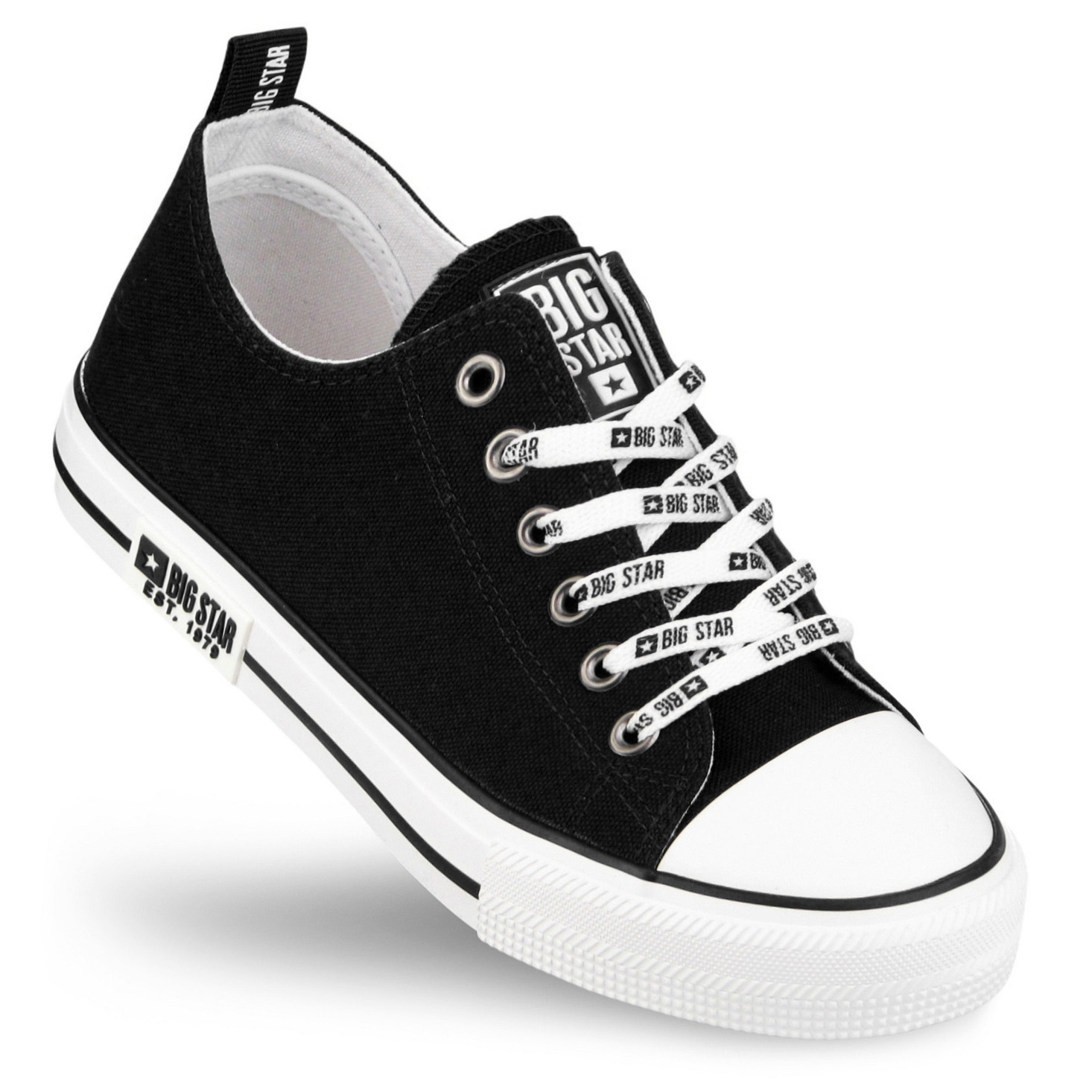 

Trampki Dziecięce buty Big Star czarne KK374045 35