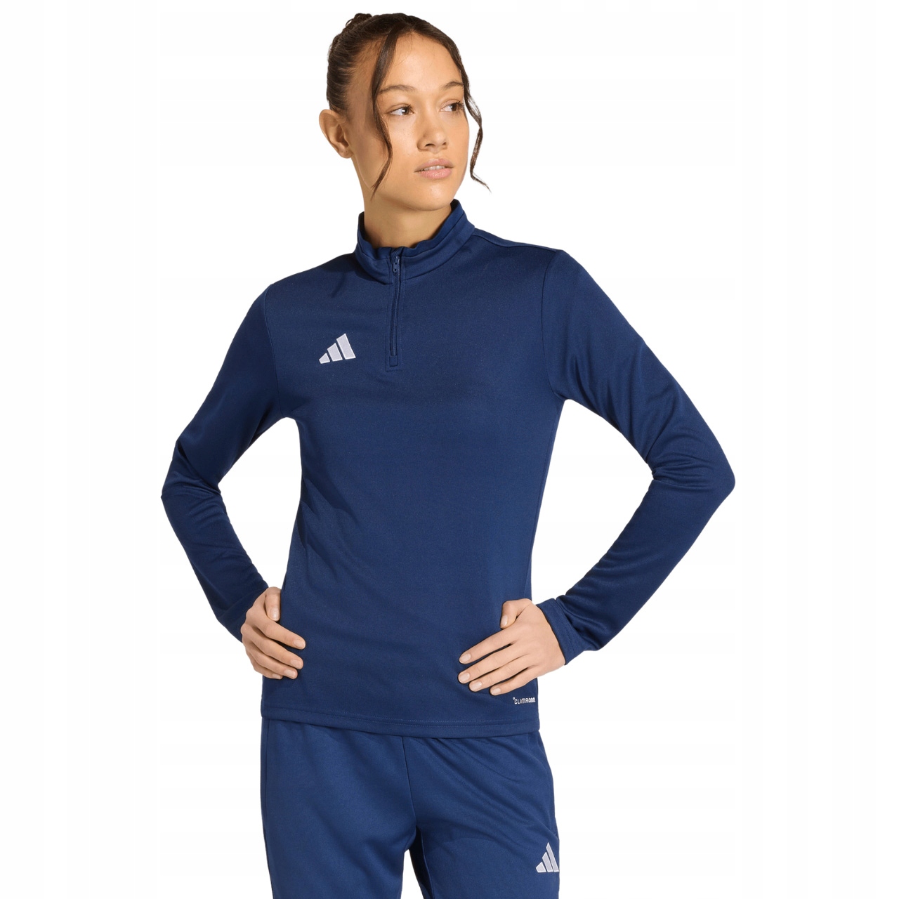 Mikina adidas Entrada 26 Training Top tmavě modrá JZ6642 Velikost M