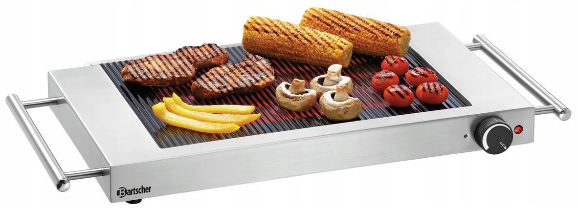 Grilovací deska GP1200, rýhovaná, Bartscher 104902