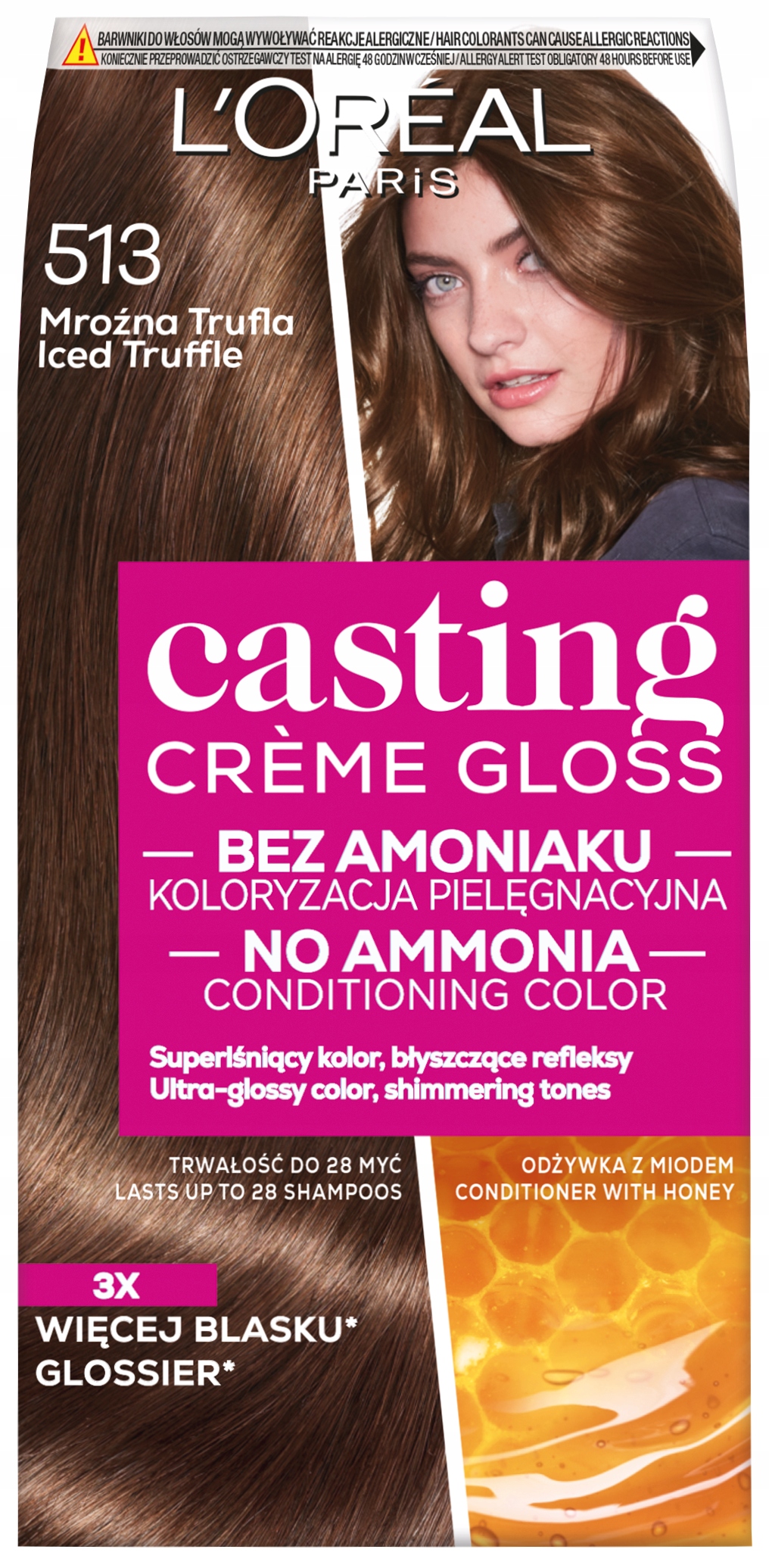 LOREAL CASTING FARBA 513 MROŹNA TRUFLA