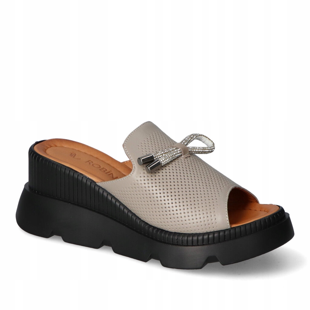 Nazouváky Robin Šedé Lico Kožené 37