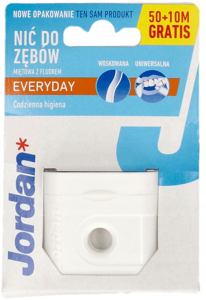 

Jordan, Everyday Floss, nić do zębów, 50 metrów