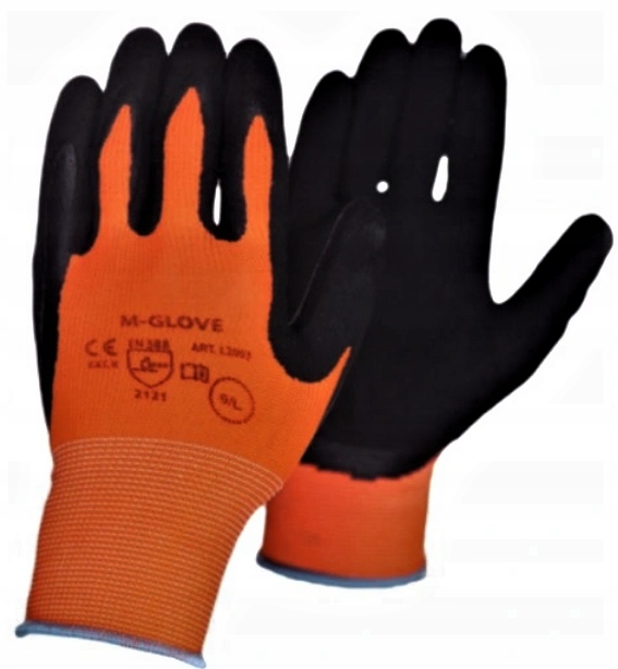 

Rękawice Robocze Ogrodnicze Pomarańczowe M-glove 9