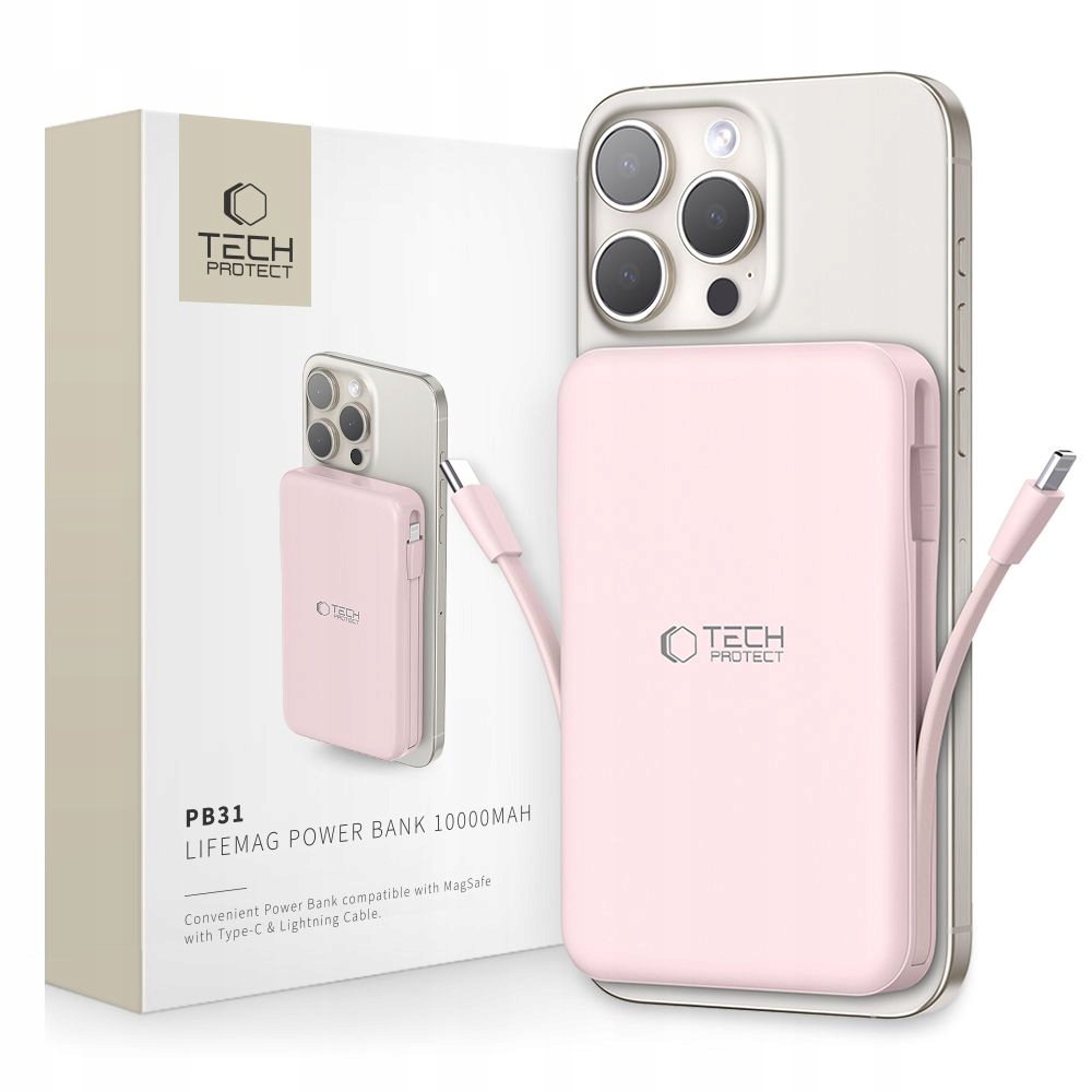 PB31 PowerBank MagSafe 10000 mAh baterie pro iPhone 17 16 15 14 13 Pro Max Plus