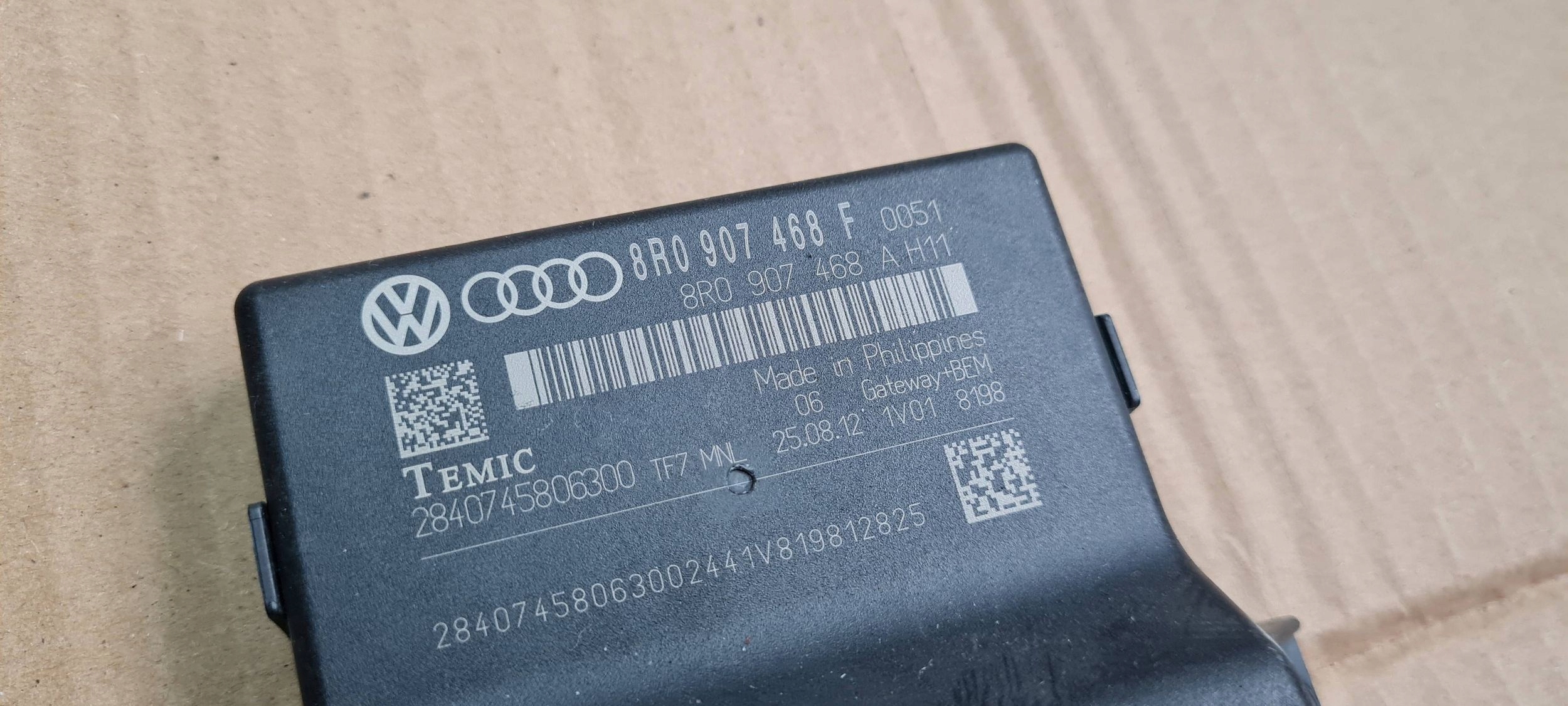 A5 8T LIFT S5 module control unit GATEWAY 8R0907468F A4 B8 S4 Q5 8R