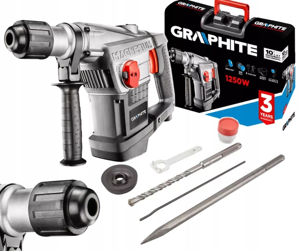 

Graphite Młot Udarowy Sds Max 1250W 58G874