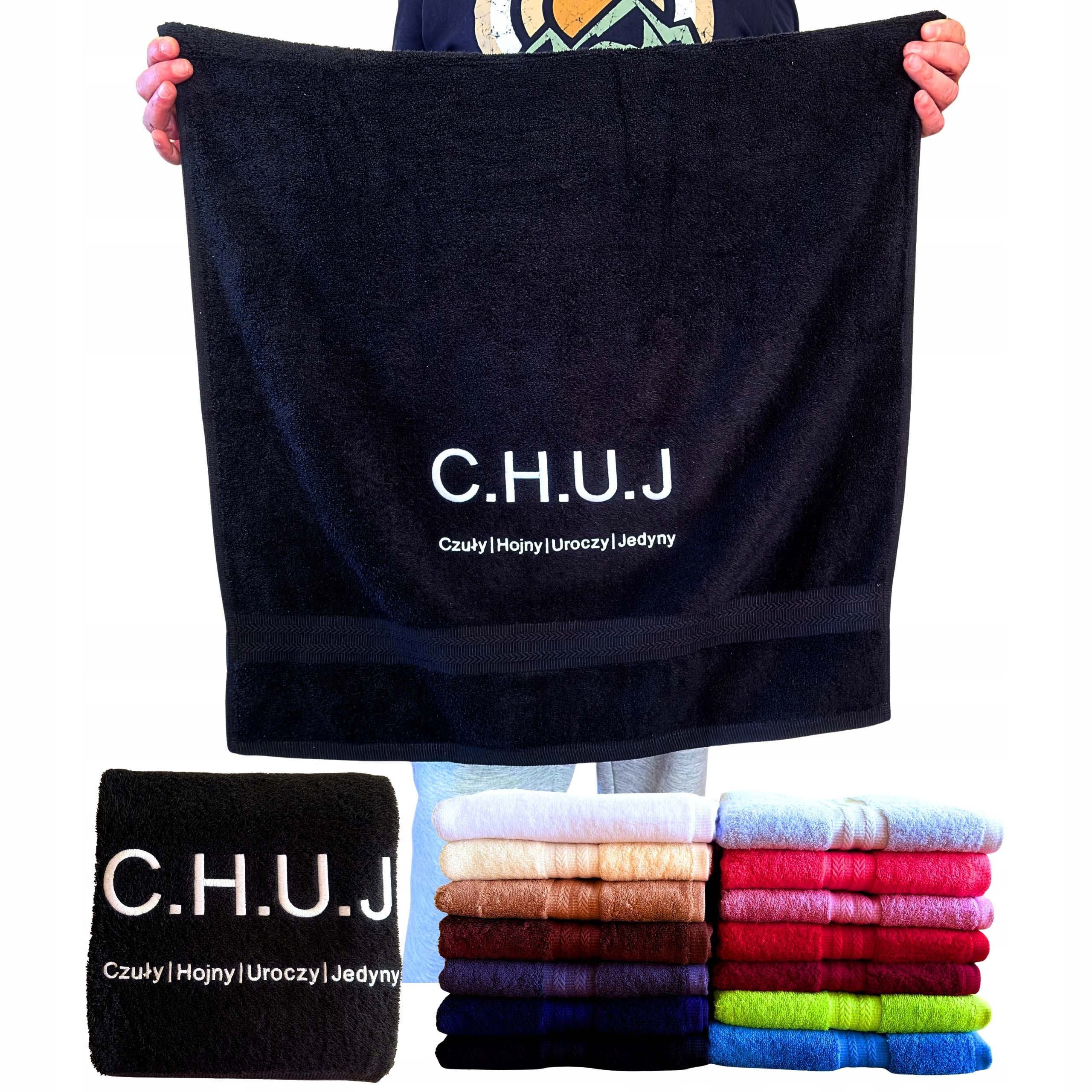 Ručník C.h.u.j Vtipný Dárek Pro Muže, Muže, Manžela, Narozeniny 30 40