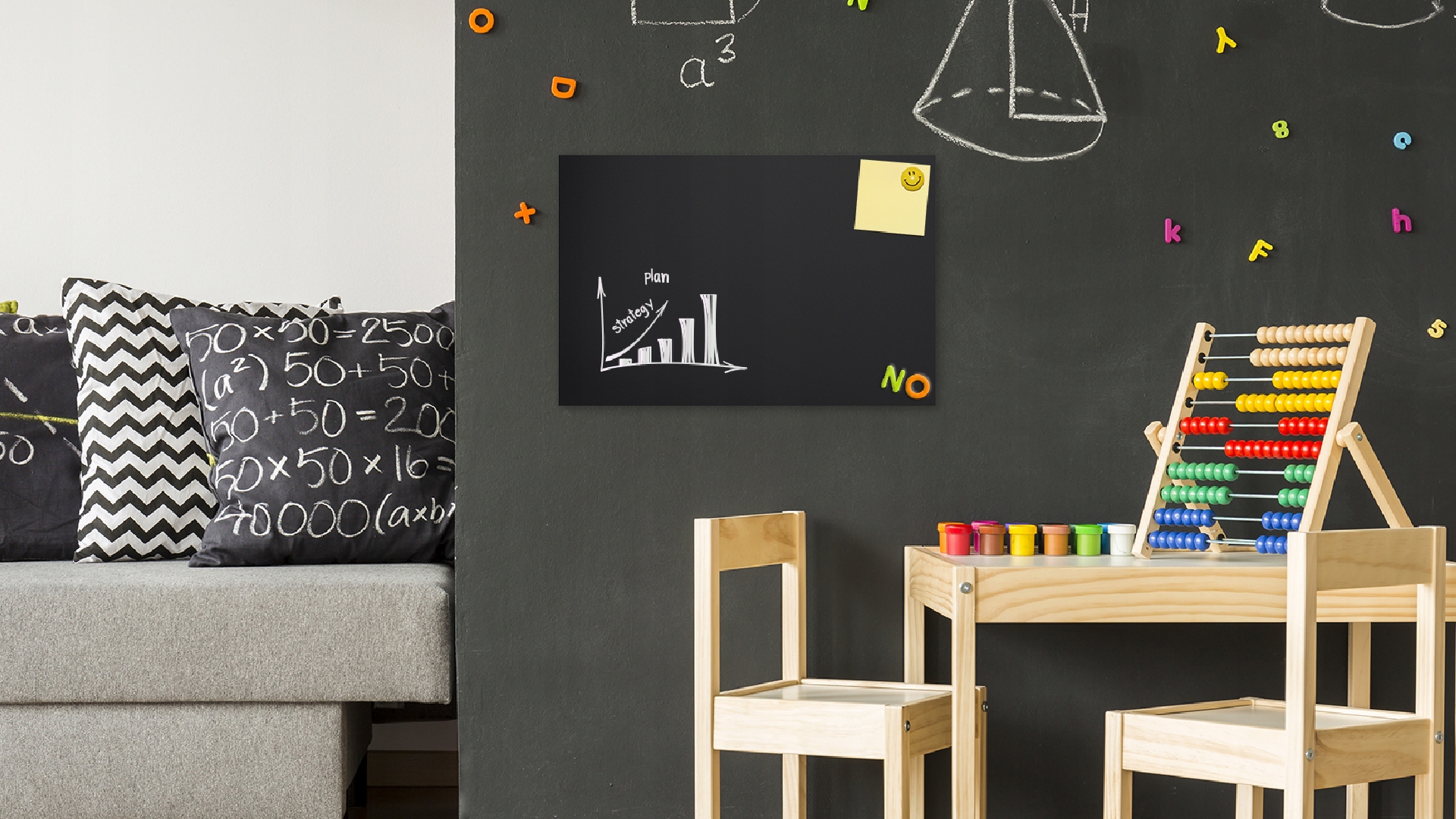 Tablica CZARNA 90x60cm na magnesy turystyczne Rodzaj tablicy magnetyczne