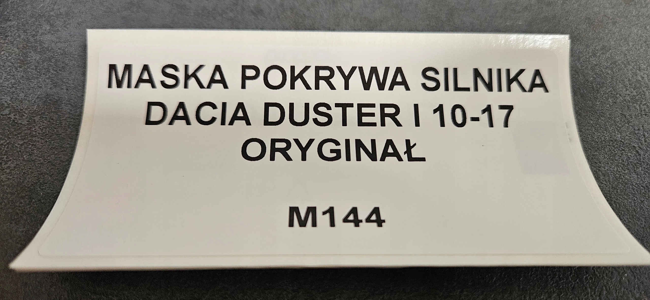 Capot DACIA DUSTER et 10-17