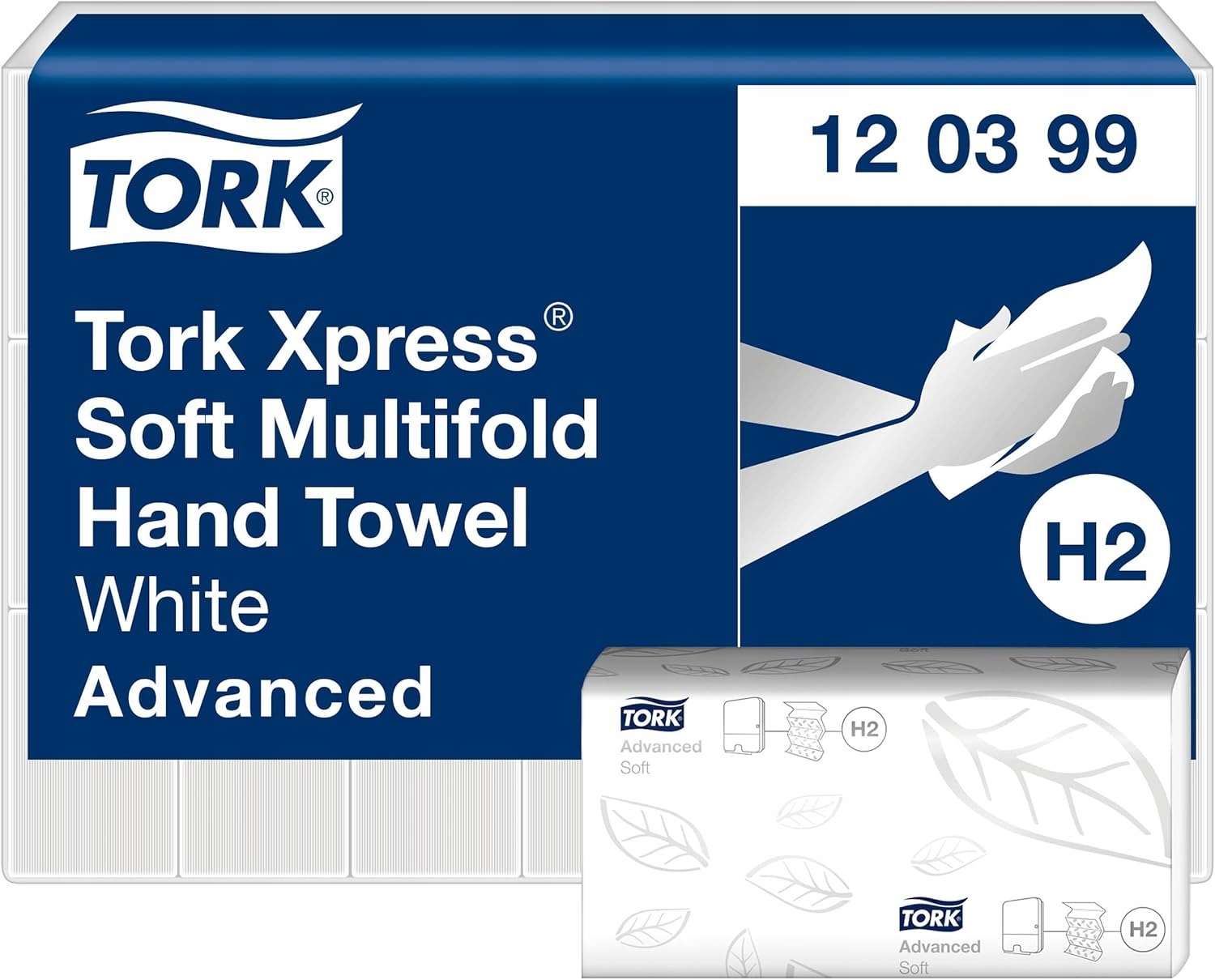 Tork Xpress H2 papírové ručníky 21 balíčků