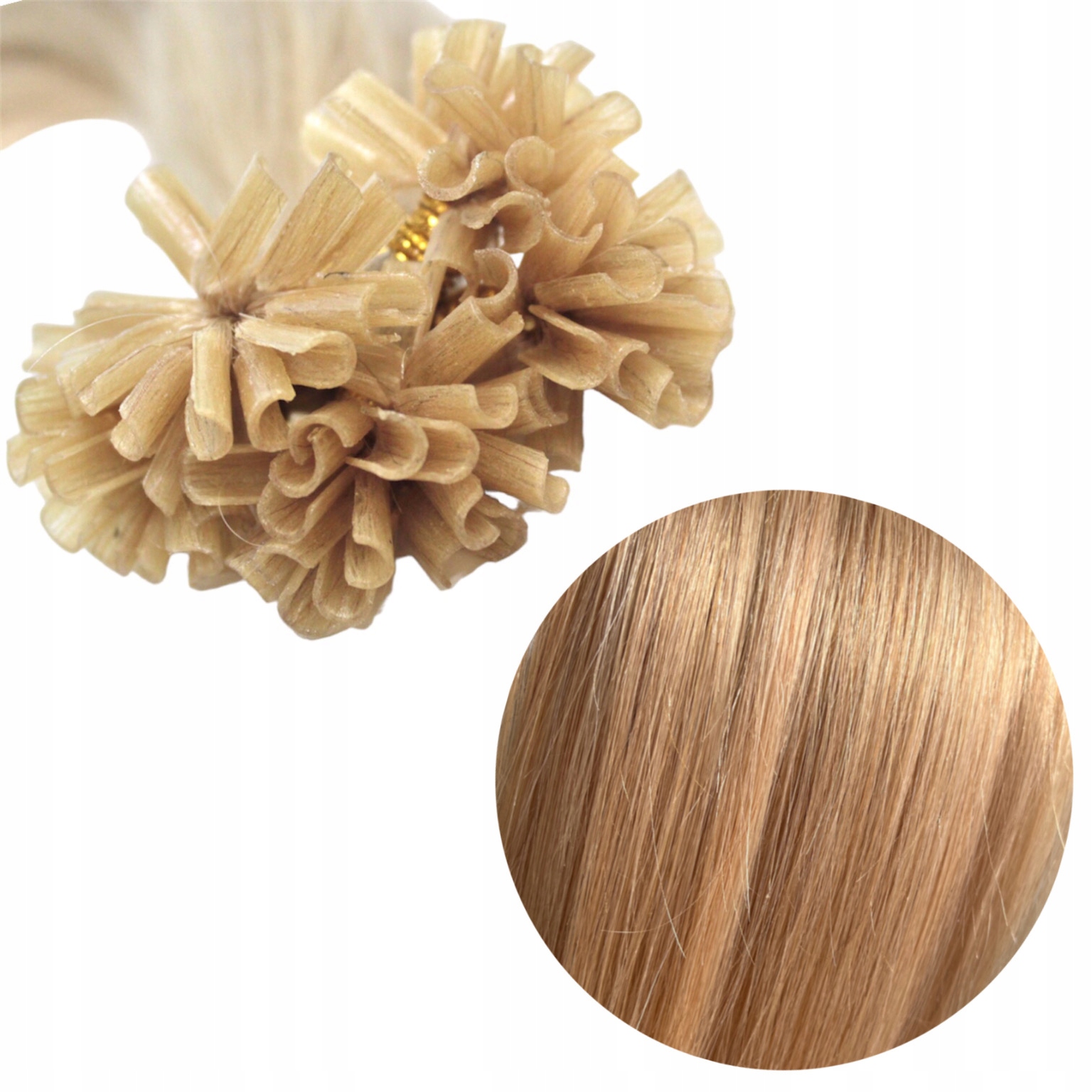 Přírodní Vlasy Keratin Pramínek 55 cm U Remy #27