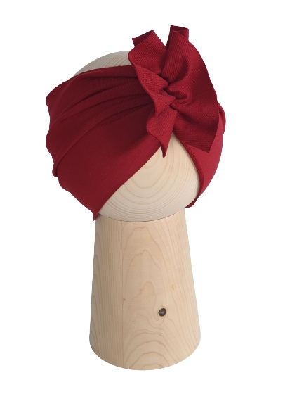 

Opaska Turban Półturban Bordo 52-55cm