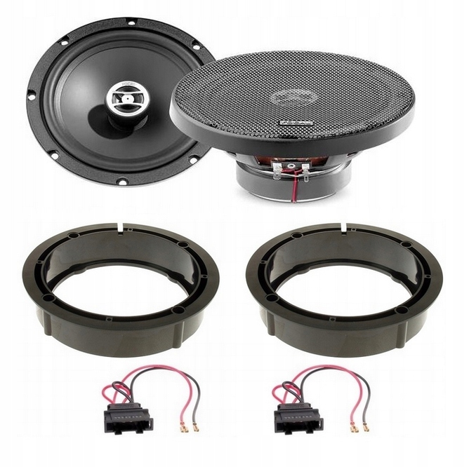 165 mm 2-pásmové reproduktory Vw Golf 4 5 Polo Passat 4Ohm Focal Auditor RCX-165