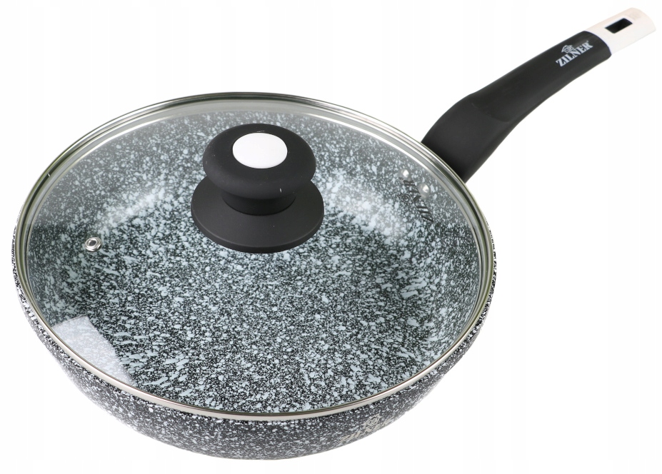 

Patelnia Granitowa z pokrywką 30 cm Indukcja 7126