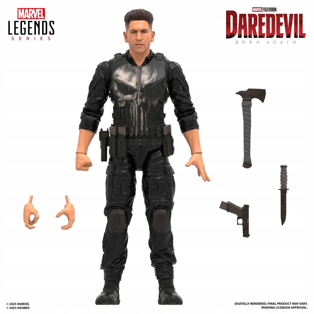 Daredevil Znovuzrození Punisher Figurka Legends Series 15 cm
