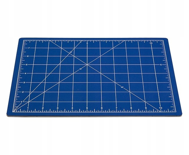 

Mata do cięcia samogojąca 600x 450mm niebieska A2
