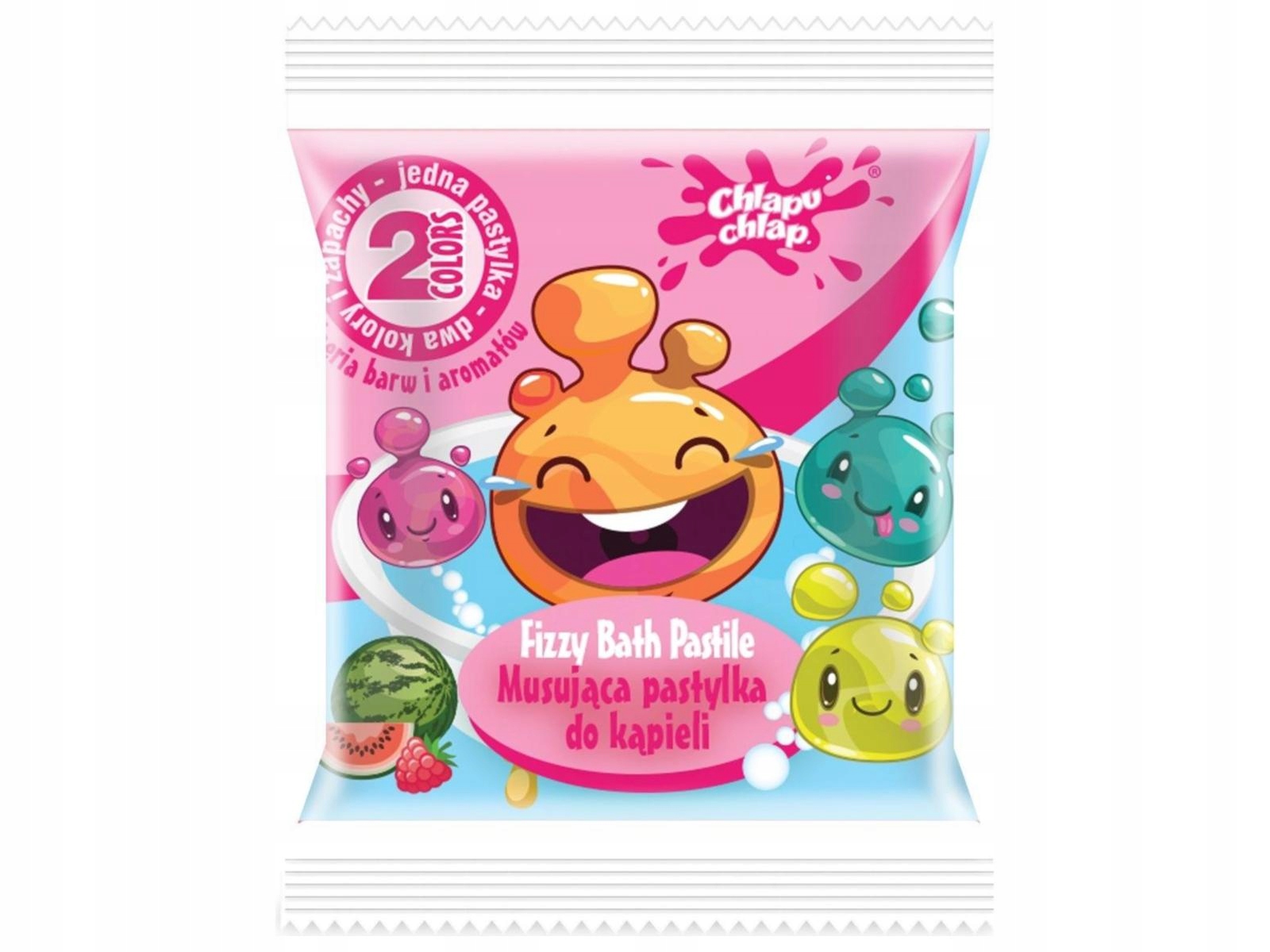 CHLAPU CHLAP Dwukolorowa Musująca Pastylka 1szt