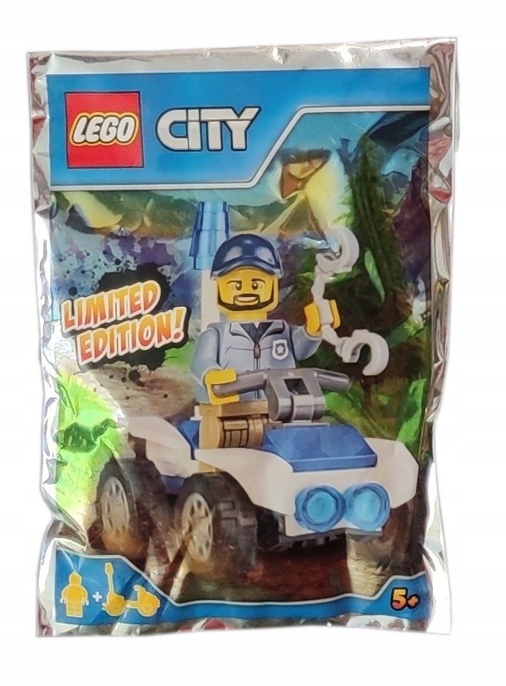 Zestaw Lego City Minifigure Polybag Police Buggy #951805