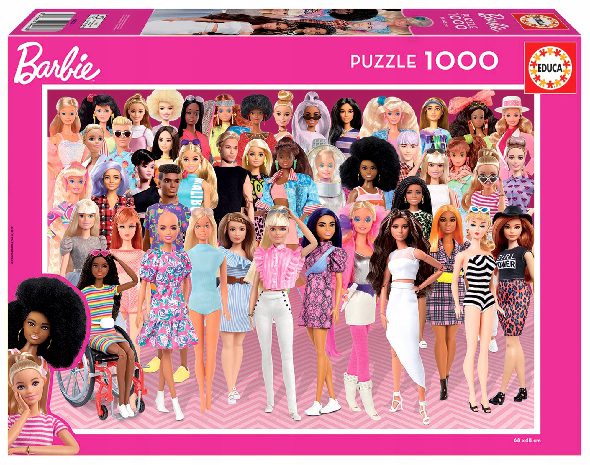 

Educa Puzzle 1000 el Barbie