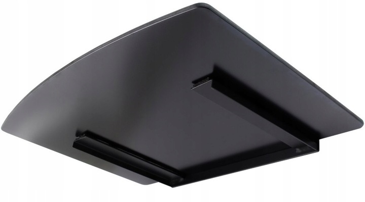 PÓŁKA ŚCIENNA SZKLANA NOWOCZESNA DEKODER DVD 10KG Model UCH0216