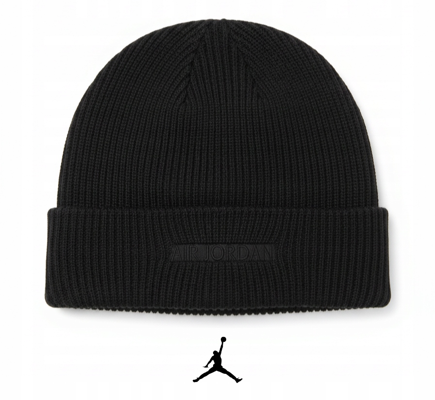 Čepice zimní Air Jordan Terra Beanie Černá Teplá Dámská HJ2409-045 Os