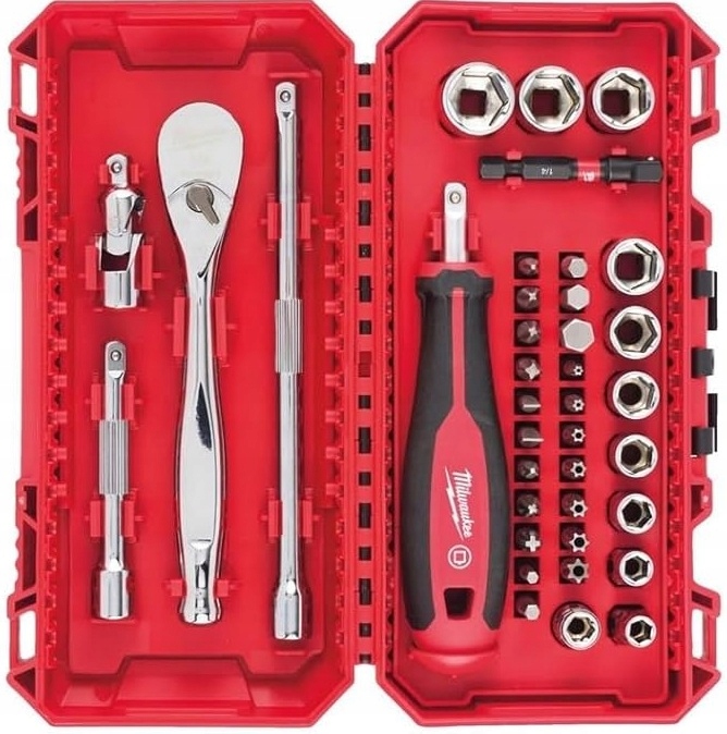 Sada nástrčiek Milwaukee 1/4 bitová račňa 38 ks 4932498381 Milwaukee