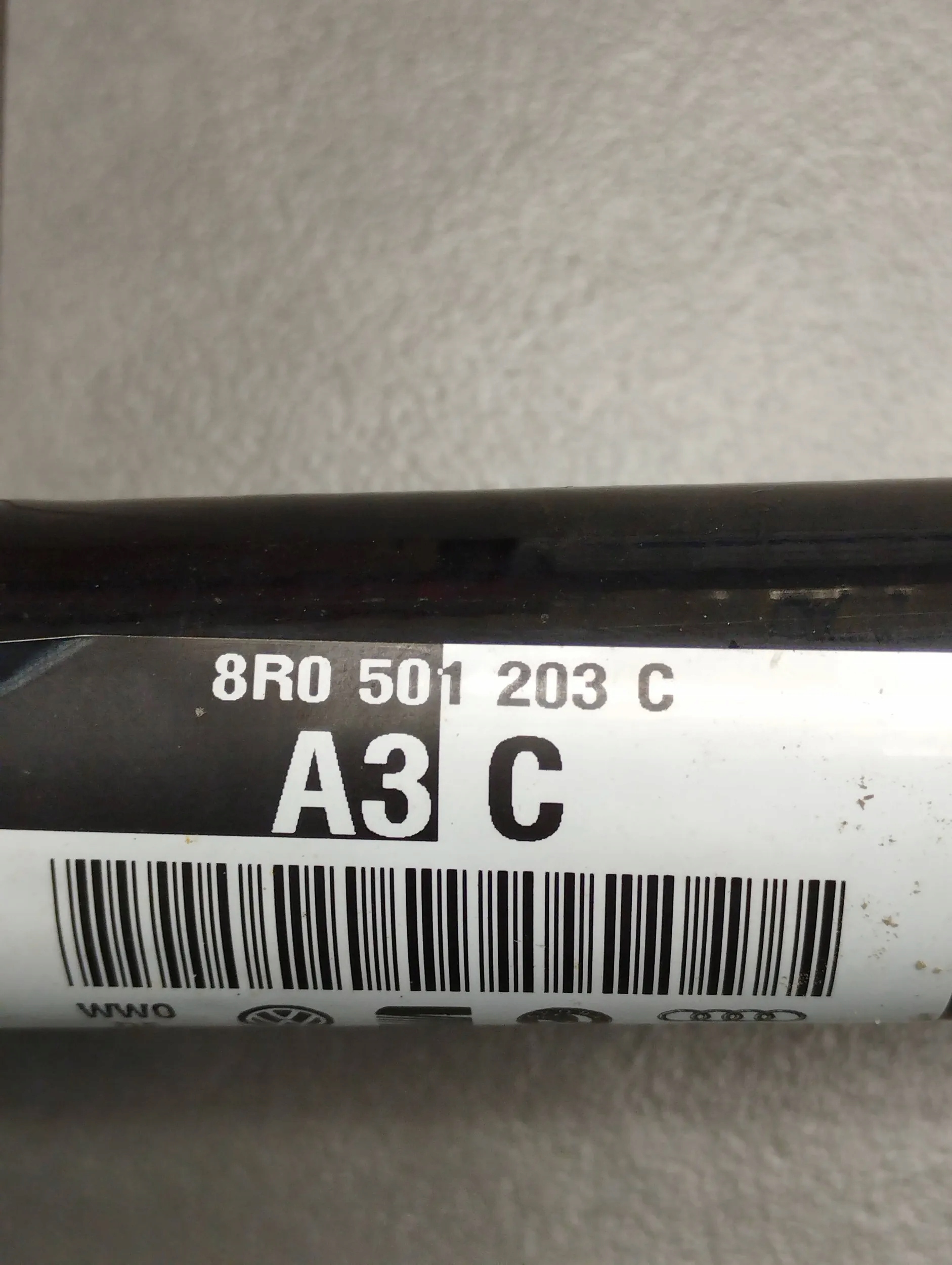 Audi Q5 8R semi-axis rear part 8R0501203C