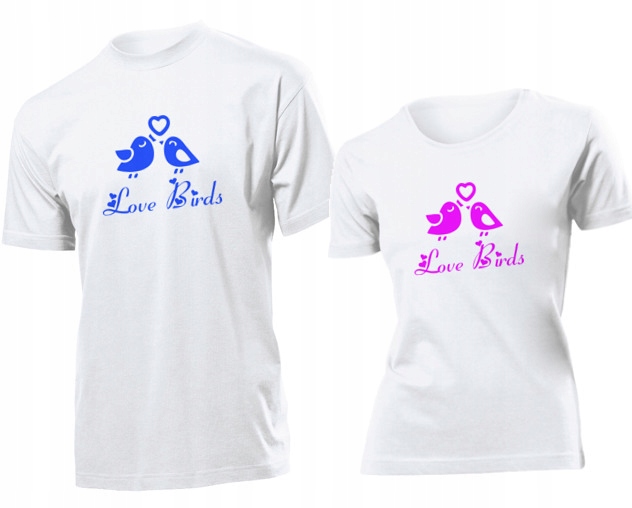 

Koszulki dla par Papuzki Nierozlaczki L