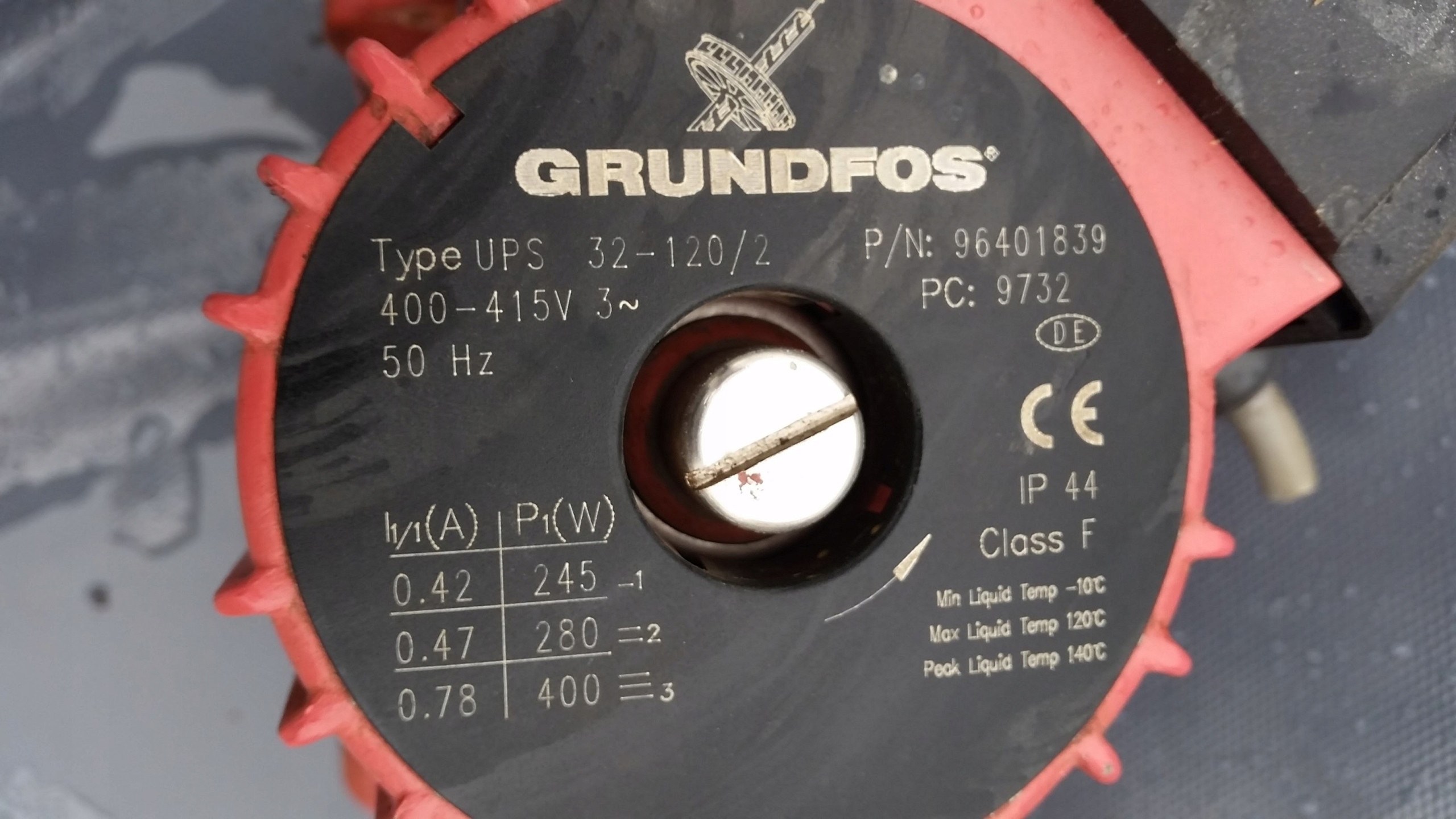 Pompa Obiegowa Grundfos UPS 32-120/2 używana z gwa Rodzaj pompa obiegowa