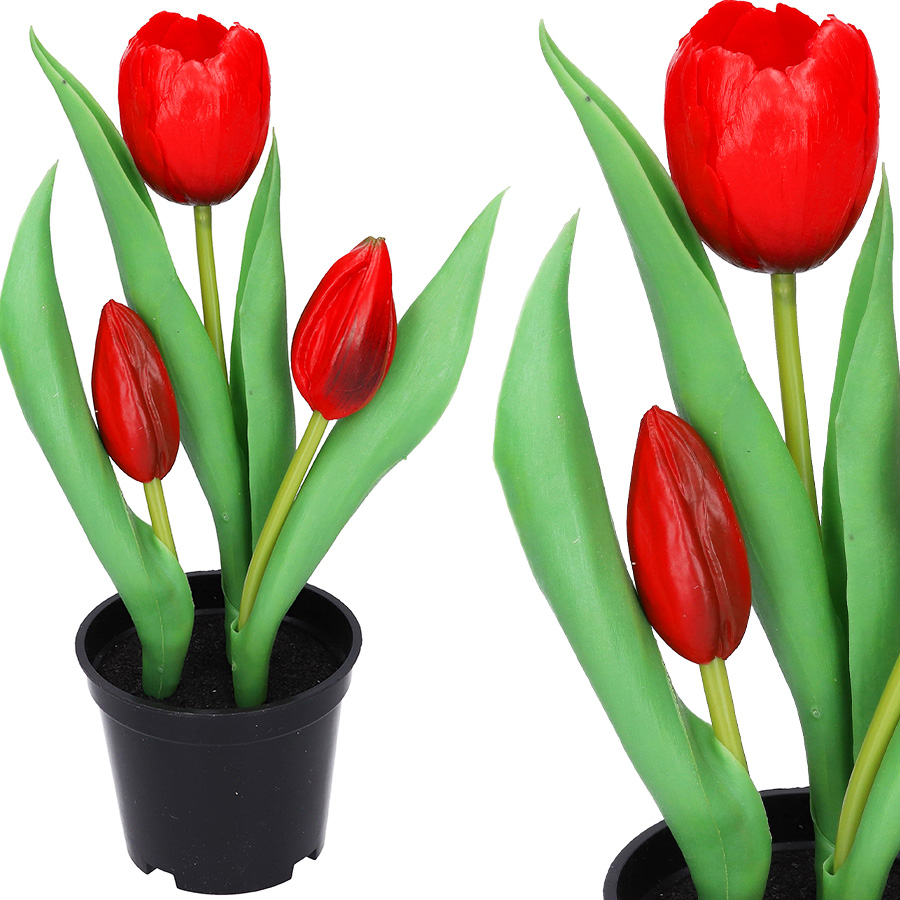 

Tulipan Tulipany Gumowane silikonowe Kwiaty Jak Ży