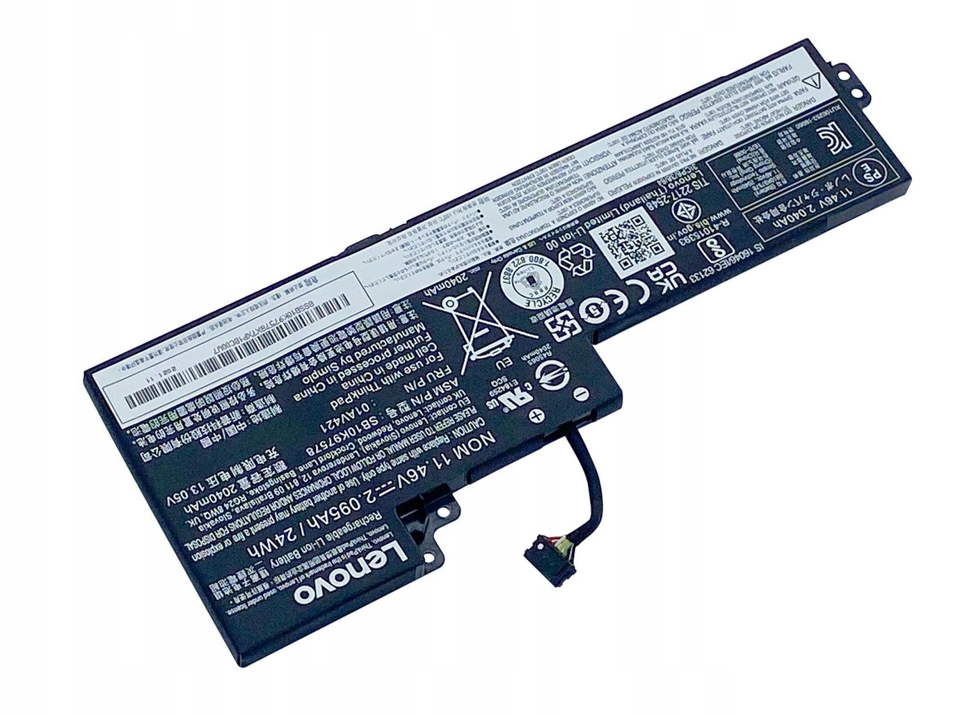 Lenovo 3-cell 24Wh lithium-ion