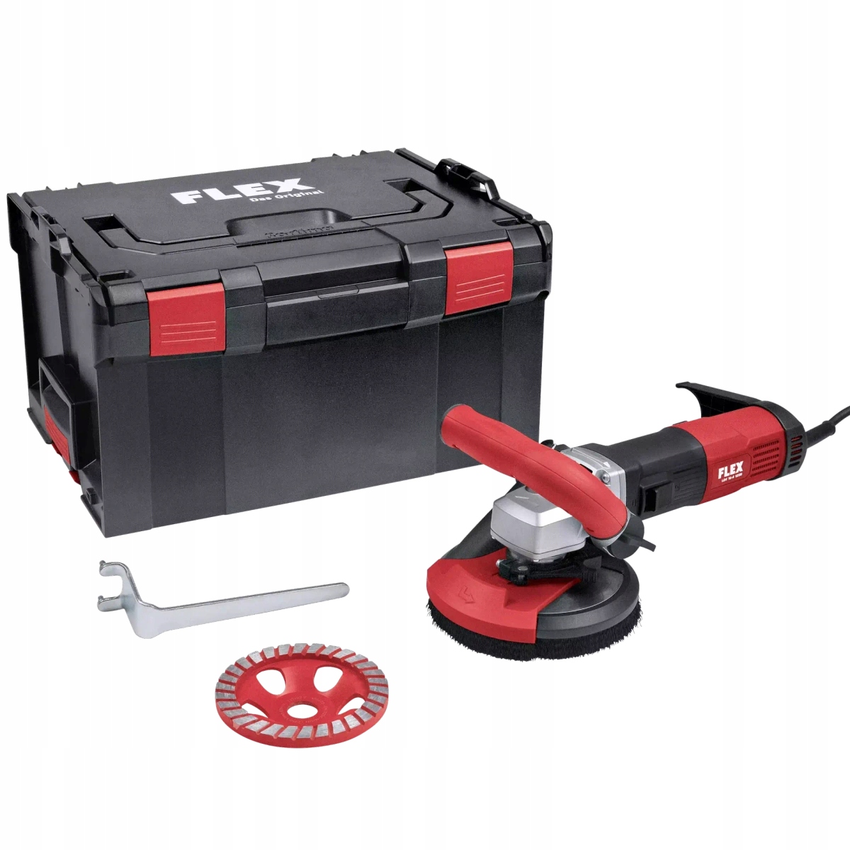 Szlifierka Do Betonu Flex Lde 16-8 125 R Kit Turbo-jet II FLEX504963