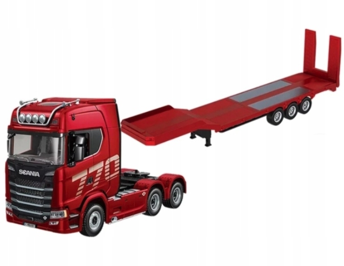 Zestaw modeli rc huina 1:18 ciężarówka i naczepa