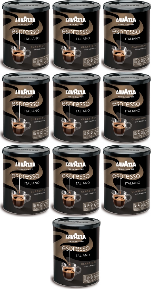 Kawa Lavazza Espresso Italiano puszka 250g x 10