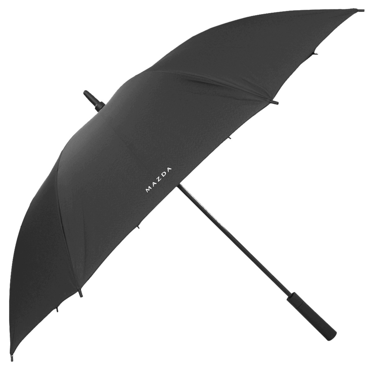 Parasol Z Logo Mazda Czarno-czerwony Luxury