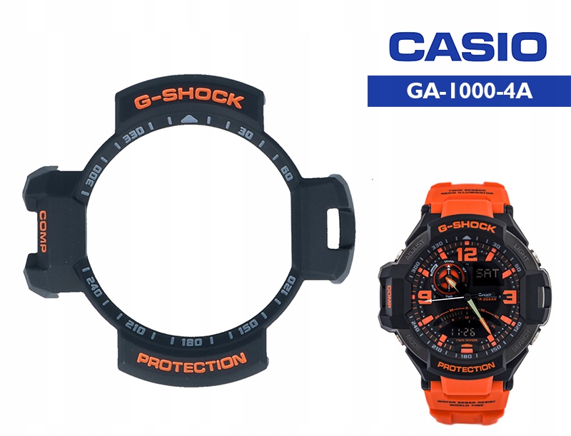 BEZEL do zegarka CASIO GA-1000-4A CZARNY