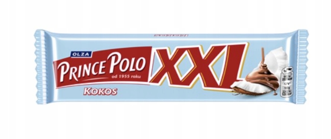 Levně Prince Polo XXL Oplatek kokos 35 x 45 g