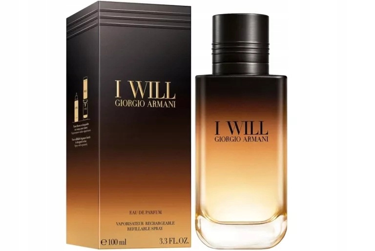 Giorgio Armani I Will Refillable Woda Perfumowana Dla Mężczyzn 100 ML