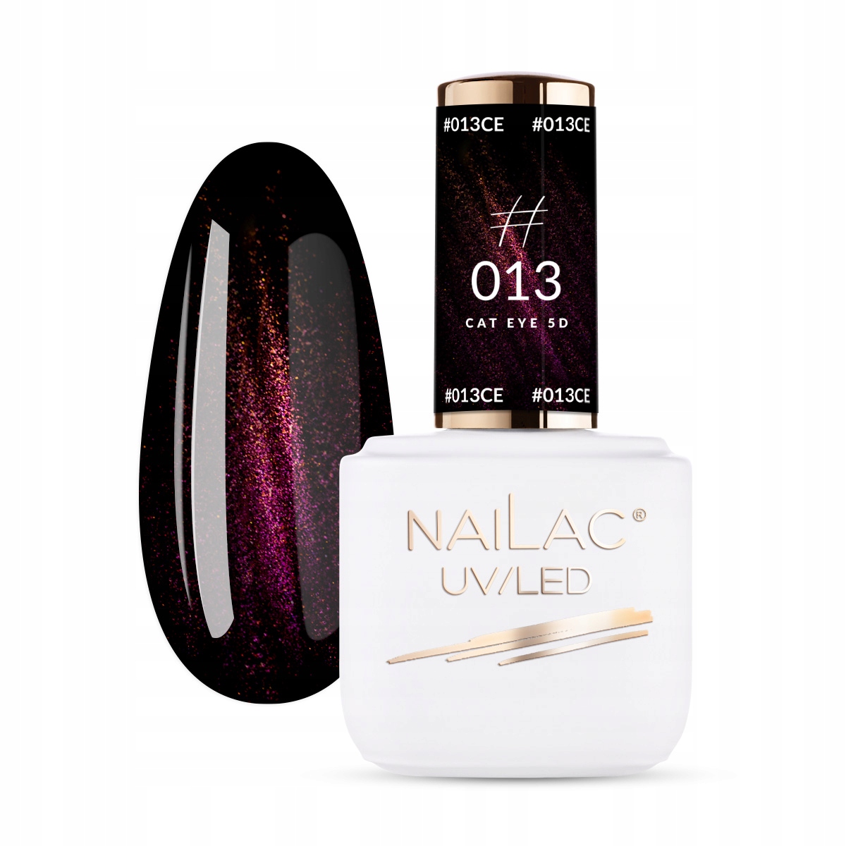 

Lakier hybrydowy Cat Eye 5D #013 NaiLac 7ml